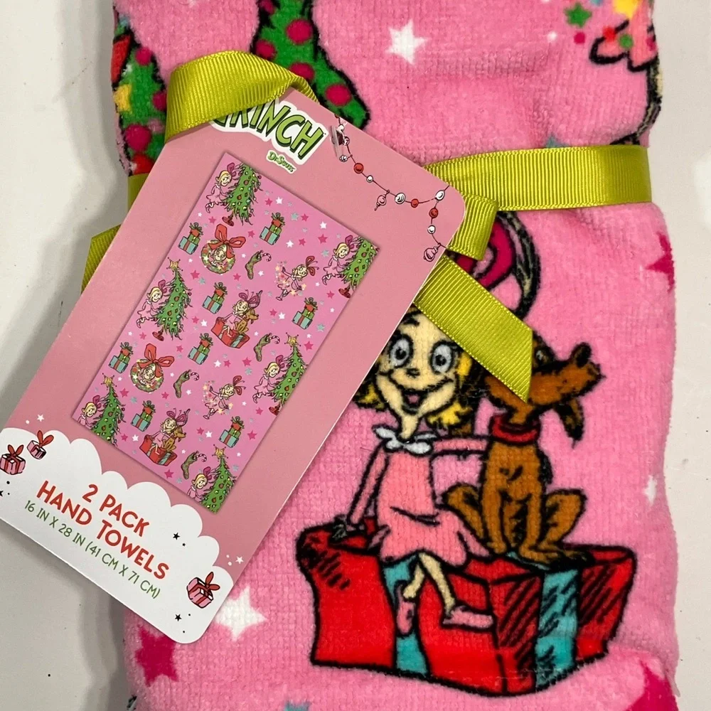 The Grinch Hand Towels 2-Pack